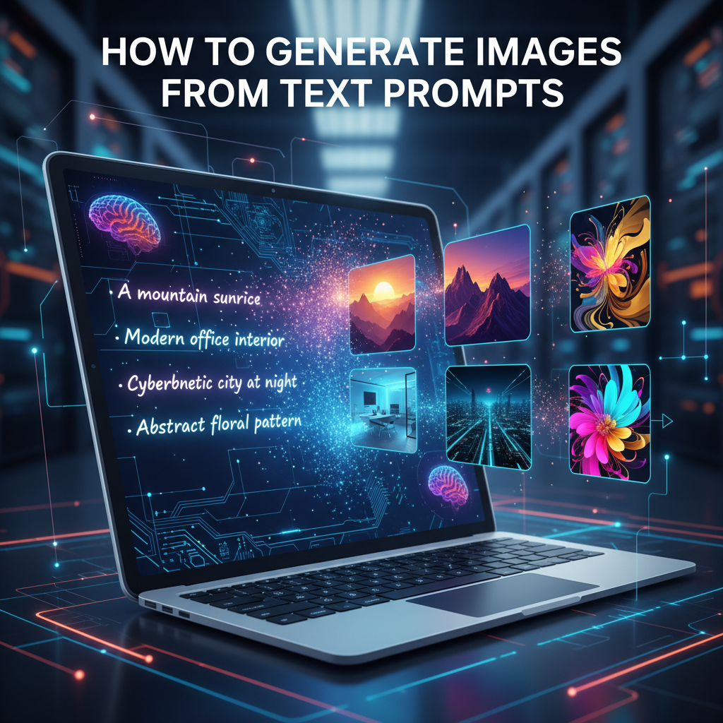 How to Generate Images from Text Prompts